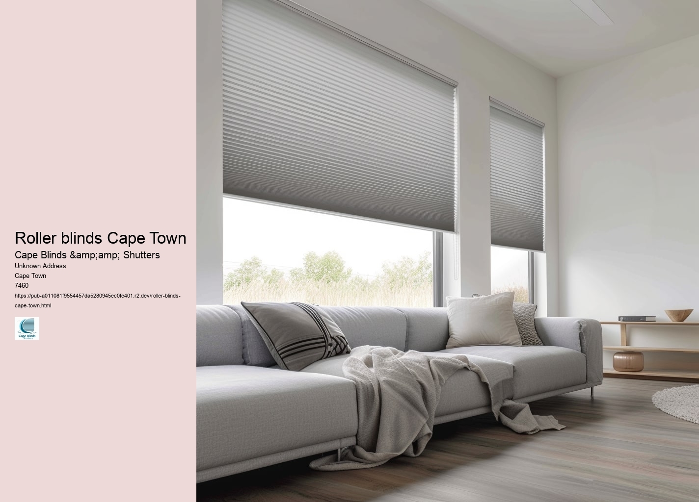 Roller blinds Cape Town
