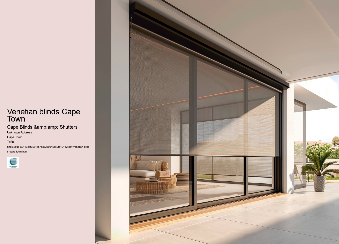 Venetian blinds Cape Town