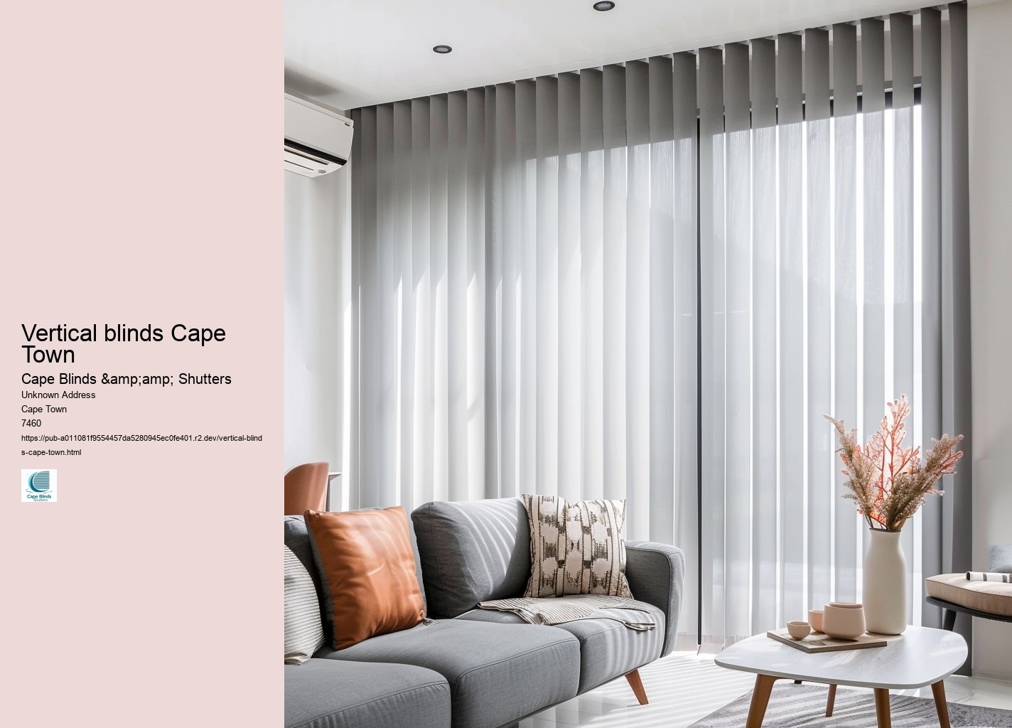 Vertical blinds Cape Town
